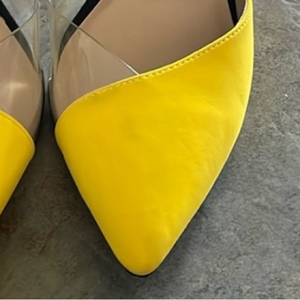 Mix No. 6 Hilani Pump in Yellow and Snake Skin - Picture 9 of 9
